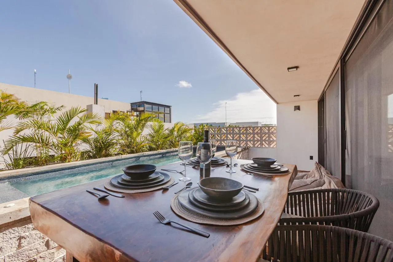 Aru Luxury Condos - Private Pools Tulum Apartment